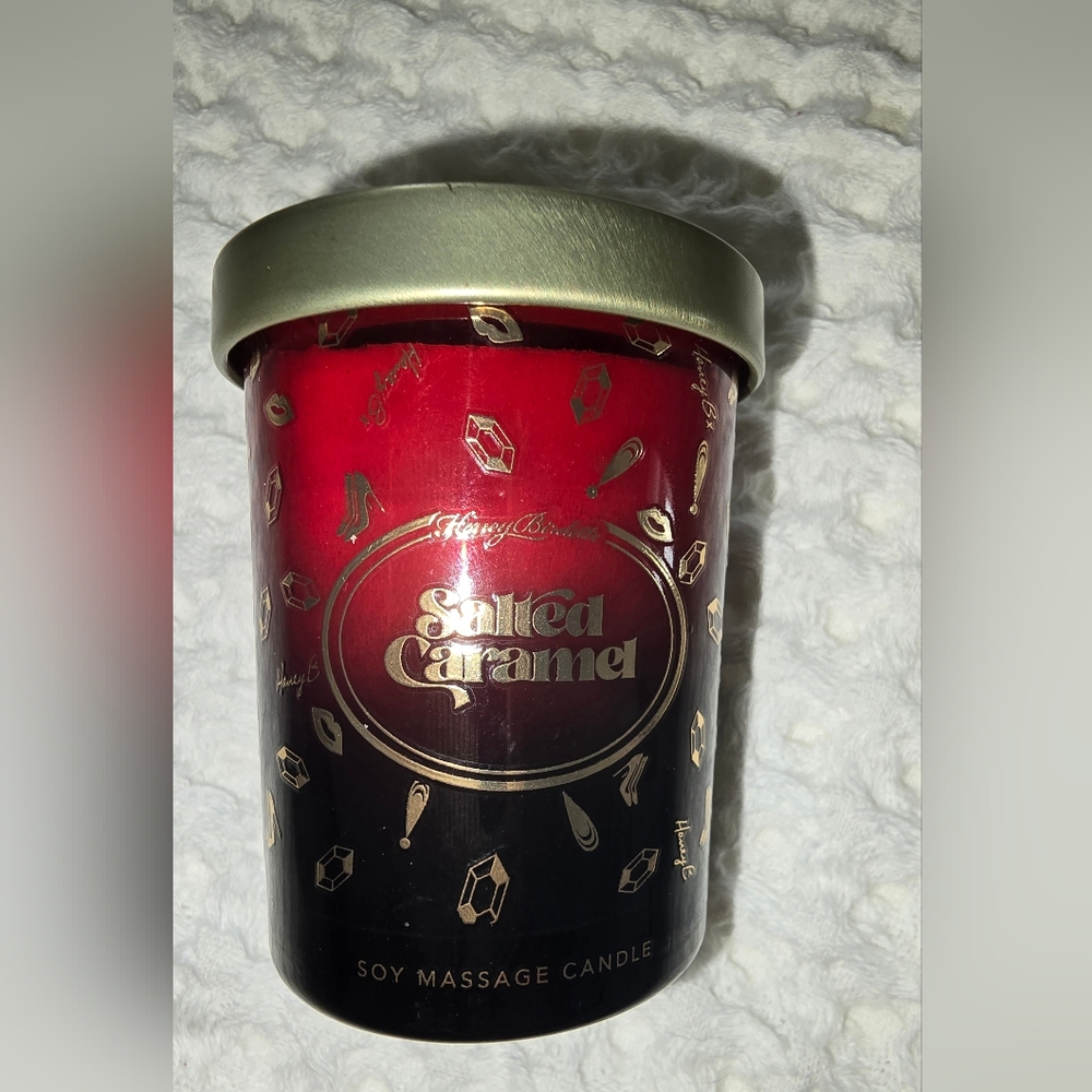 Honey Birdette Soy Massage Candle, Scarlet and Gold, Mini Sized NWOT - Picture 2 of 6